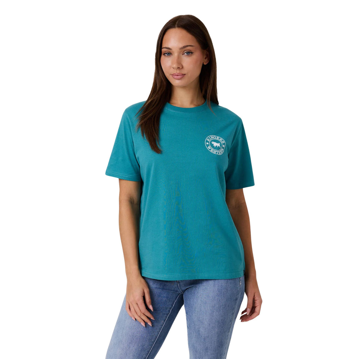 Ringers Western Womens Signature Bull Loose T-Shirt