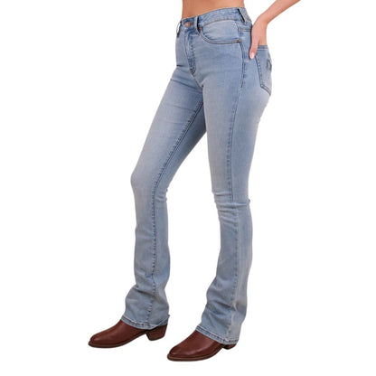 Ringers Western Womens Penny Rodeo High Rise Bootleg Jeans