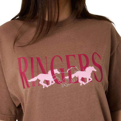 Ringers Western Womens Running Herd Oversized T-Shirt