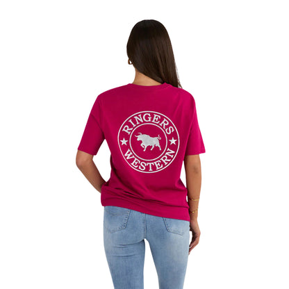 Ringers Western Womens Signature Bull Loose T-Shirt