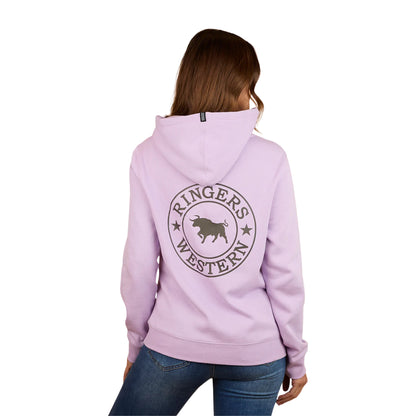 Ringers Western Womens Signature Bull Pullover Hoodie