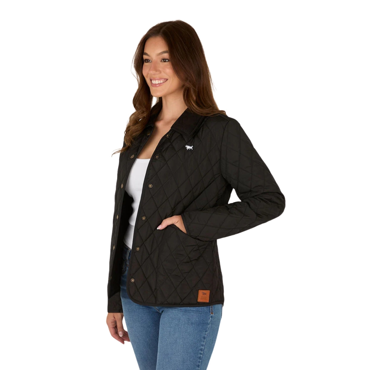 Ringers Western Womens Swan River Quilted Jacket