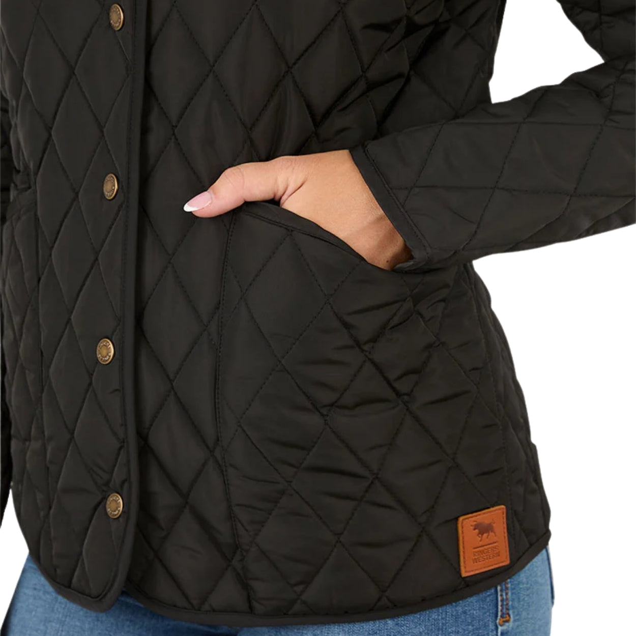 Ringers Western Womens Swan River Quilted Jacket
