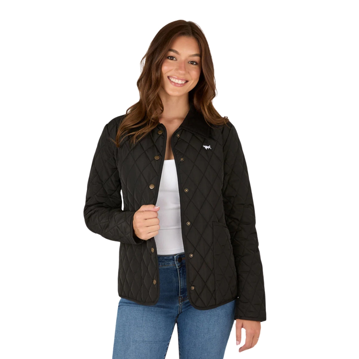 Ringers Western Womens Swan River Quilted Jacket