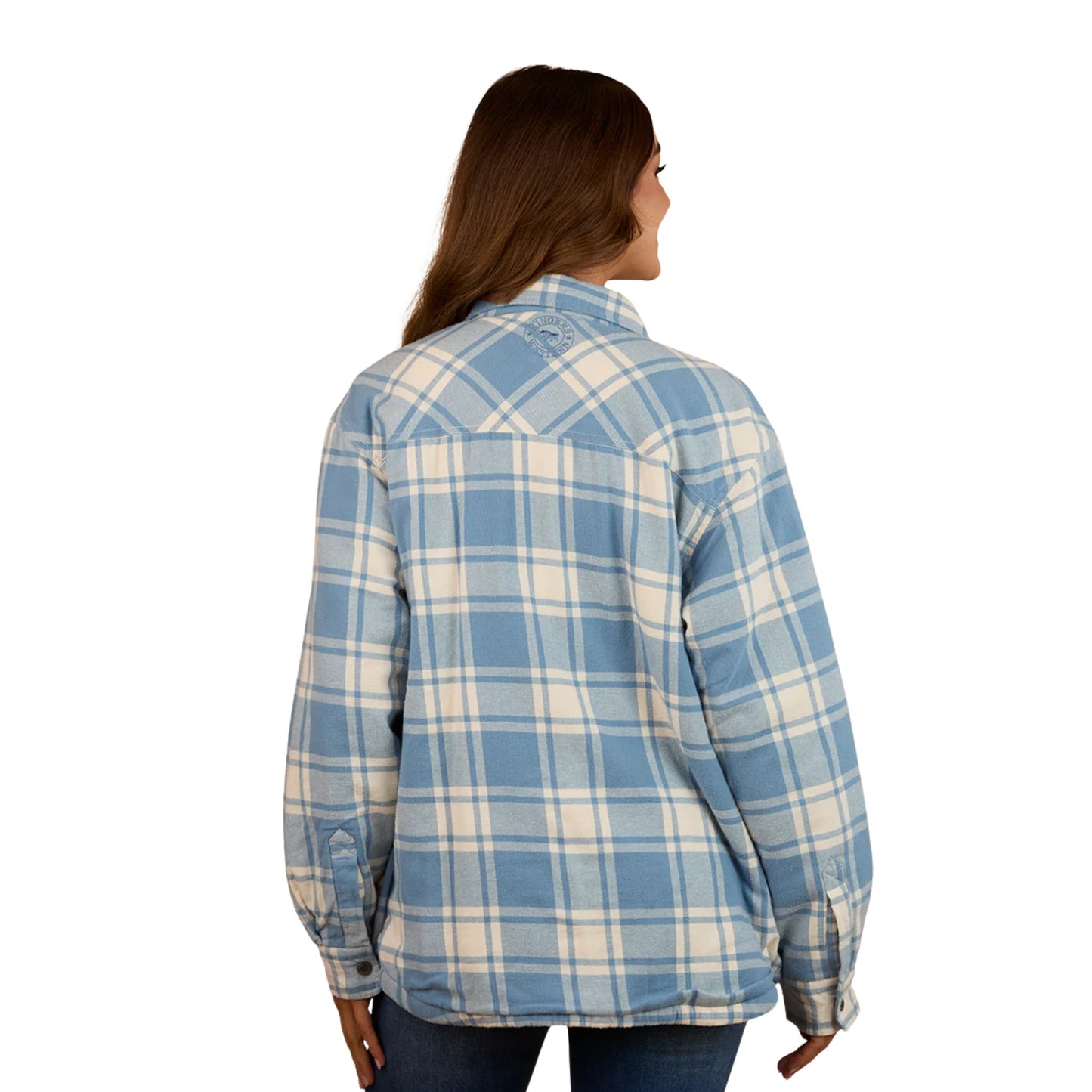 Ringers Western Womens Sadie Sherpa Flannel Jacket