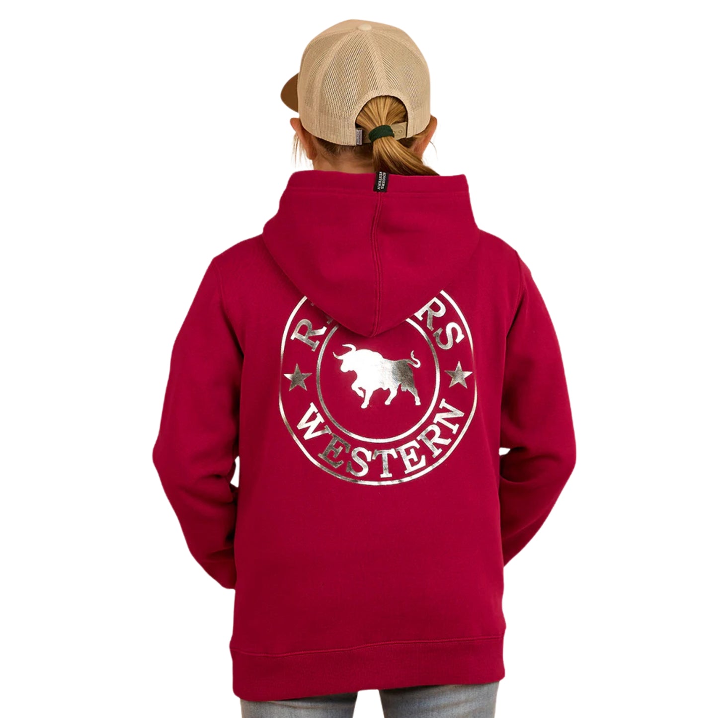 Ringers Western Kids Signature Bull Hoodie - EQ Saddlery