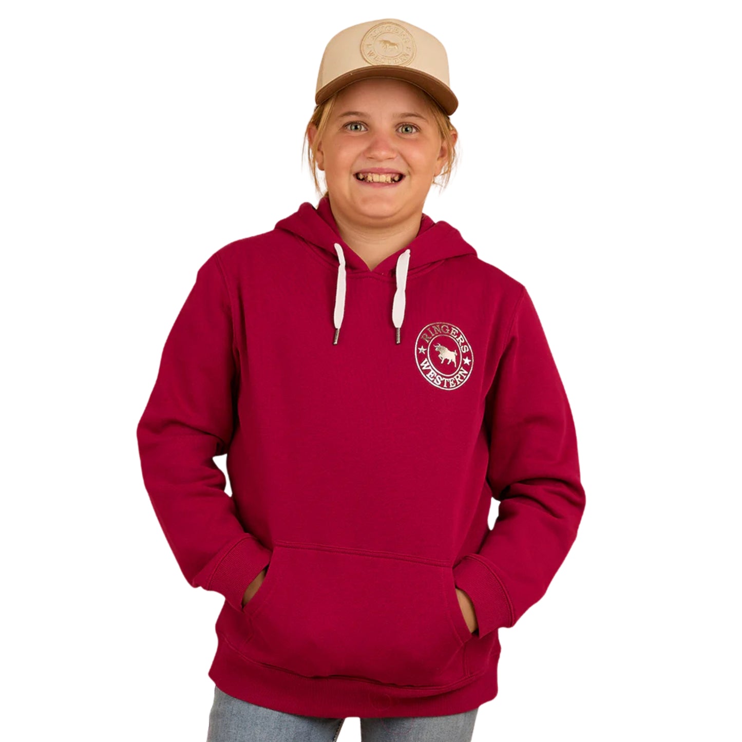 Ringers Western Kids Signature Bull Hoodie - EQ Saddlery