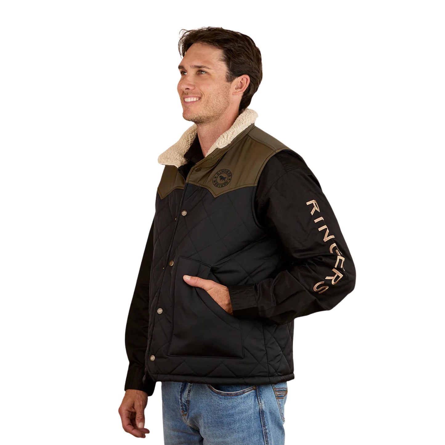 Ringers Western Mens McKinlay Puffer Vest