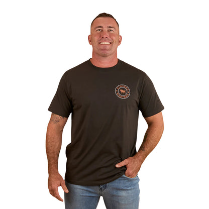 Ringers Western Mens Signature Bull Loose Fit T-Shirt