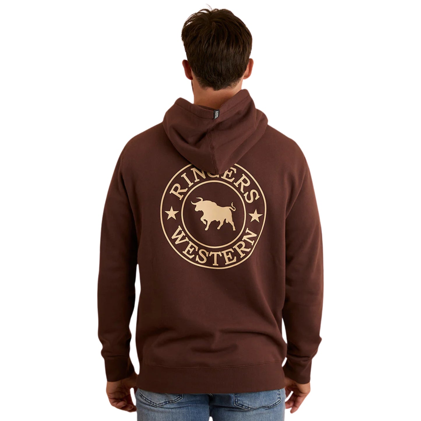 Ringers Western Mens Signature Bull Pullover Hoodie - EQ Saddlery