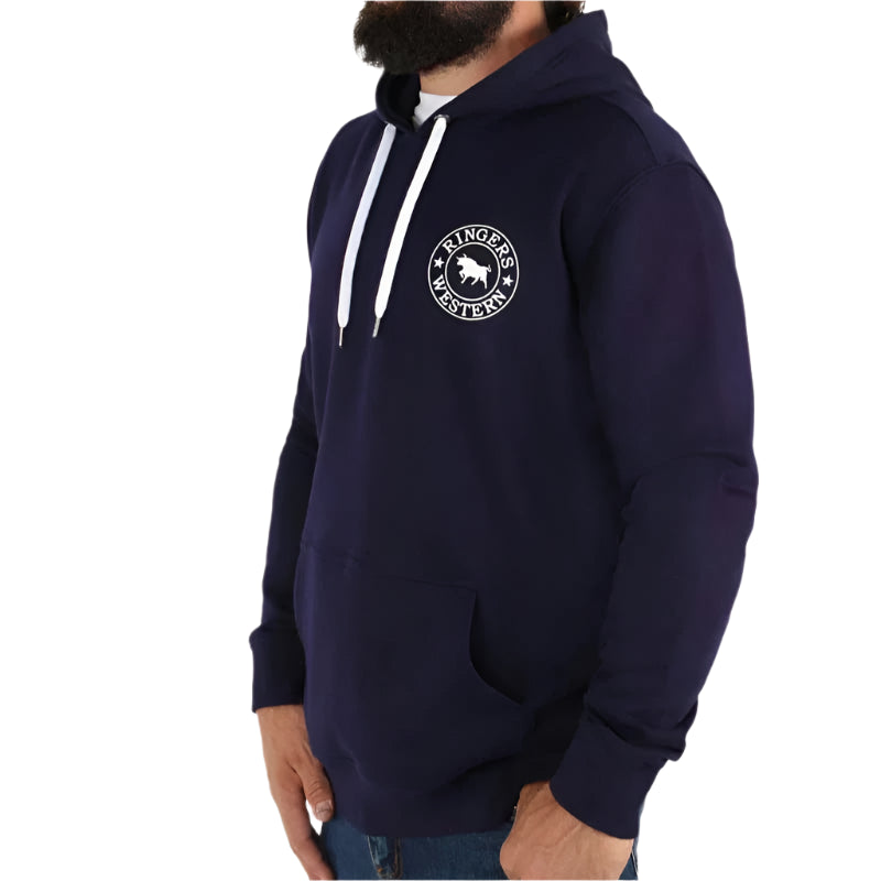 Ringers Western Mens Signature Bull Pullover Hoodie - EQ Saddlery