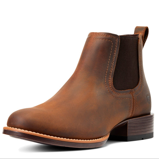 Ariat Mens Booker Ultra Round Toe Boots - EQ Saddlery