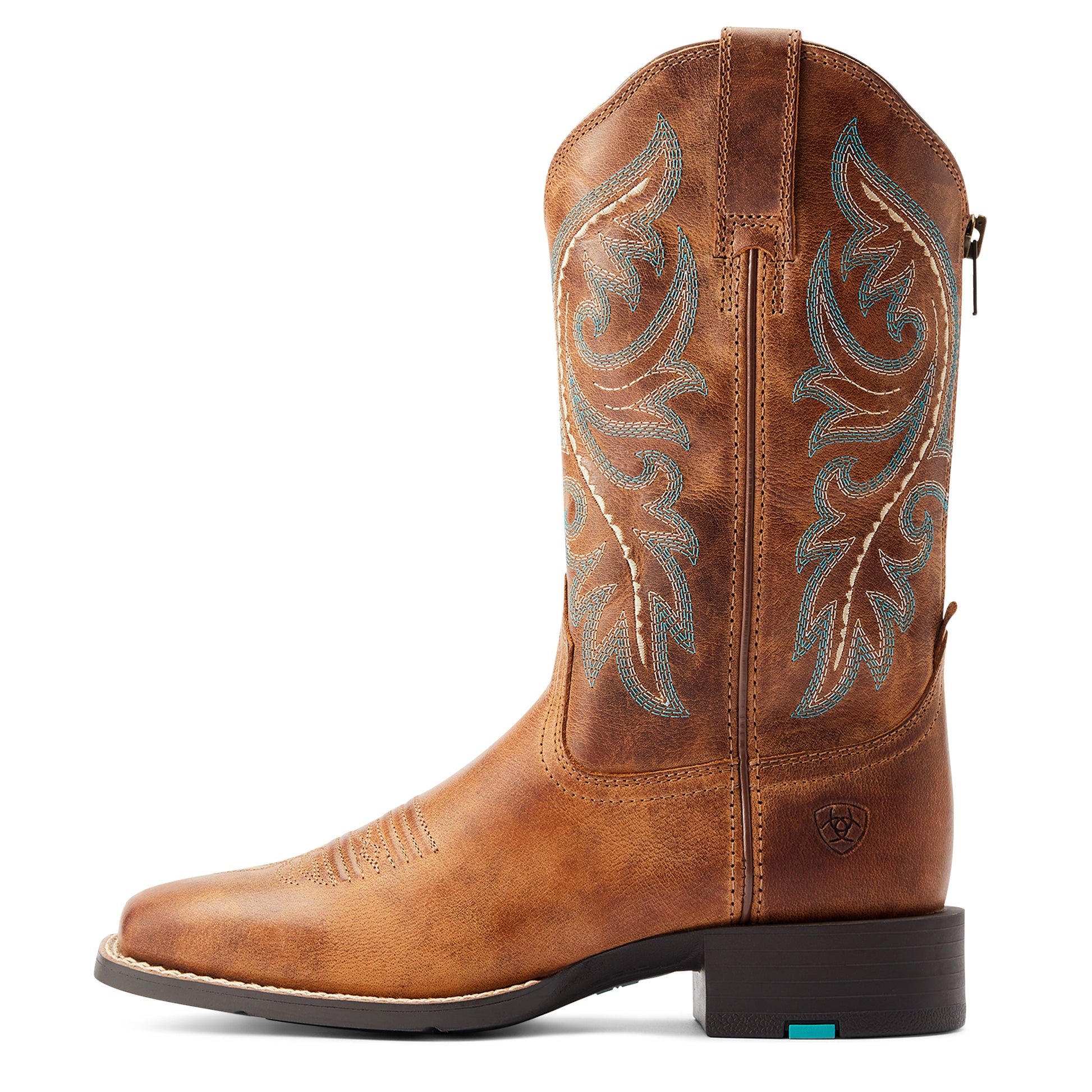 Ariat Womens Round Up Back Zip Boots - EQ Saddlery