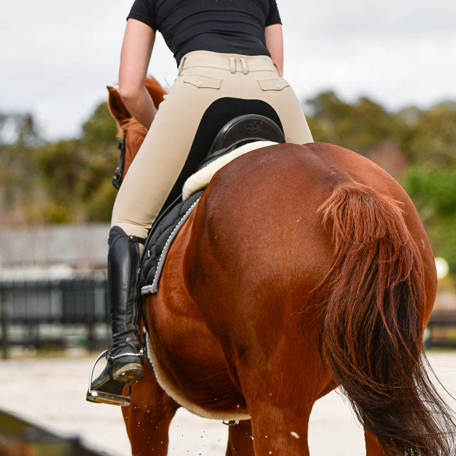 Saddle Co Womens Traditional Suede Seat Breeches - EQ Saddlery