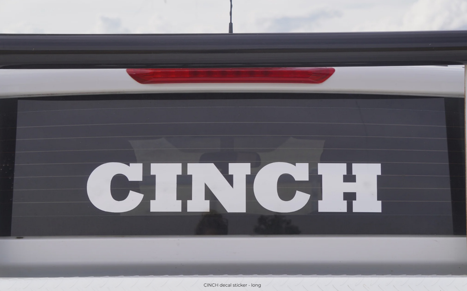 Cinch Decal Long - EQ Saddlery
