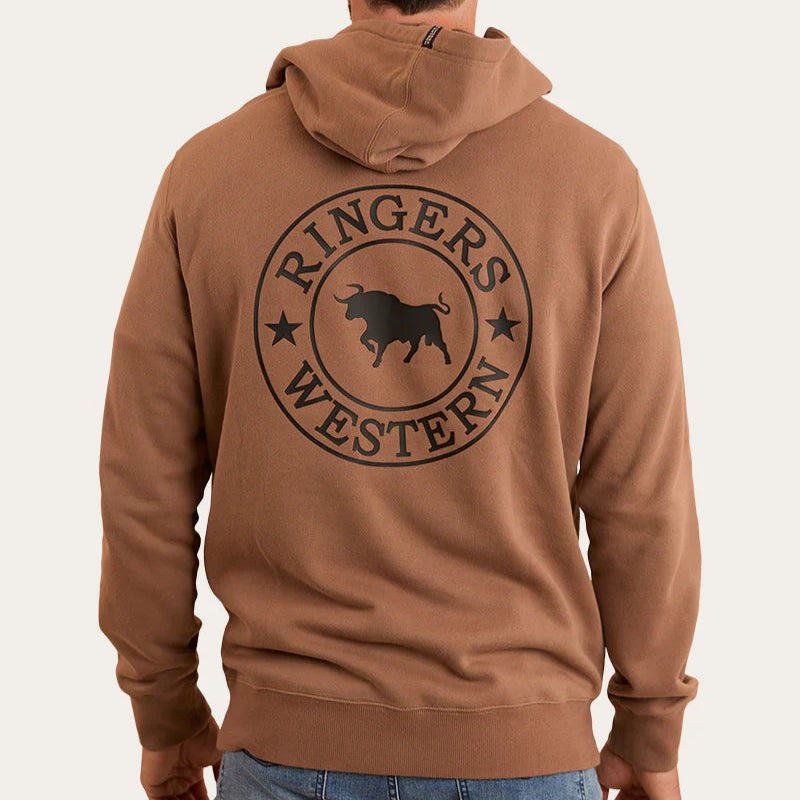 Ringers Western Mens Signature Bull Pullover Hoodie - EQ Saddlery