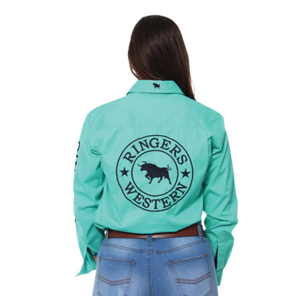 Ringers Western Womens Signature Jillaroo Full Button Work Shirt