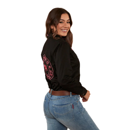 Ringers Western Womens Signature Jillaroo Full Button Work Shirt