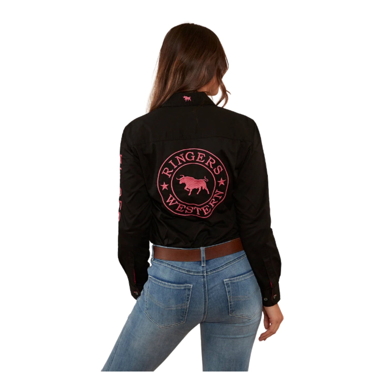 Ringers Western Womens Signature Jillaroo Full Button Work Shirt