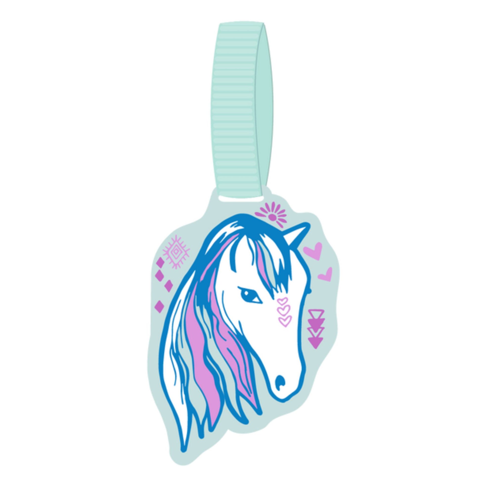 Spencil Bag Tag Aztec Horse - EQ Saddlery
