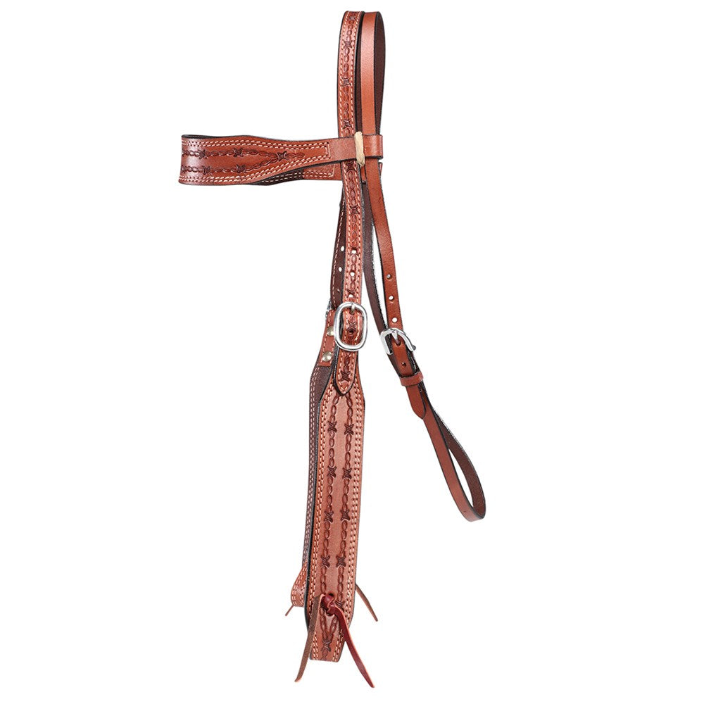 Texas-Tack Barbed Wire Headstall