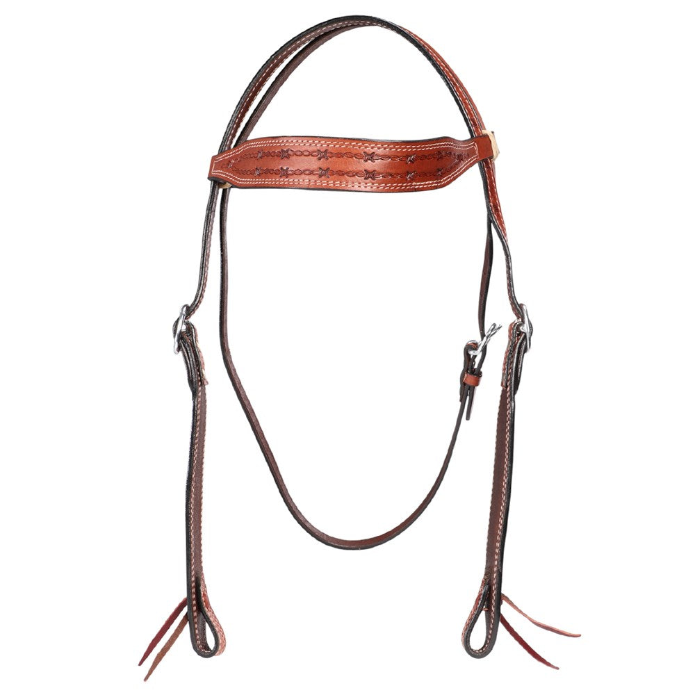 Texas-Tack Barbed Wire Headstall