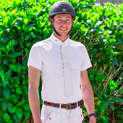 QJ Riding Wear Mens Henry Show Shirt - EQ Saddlery