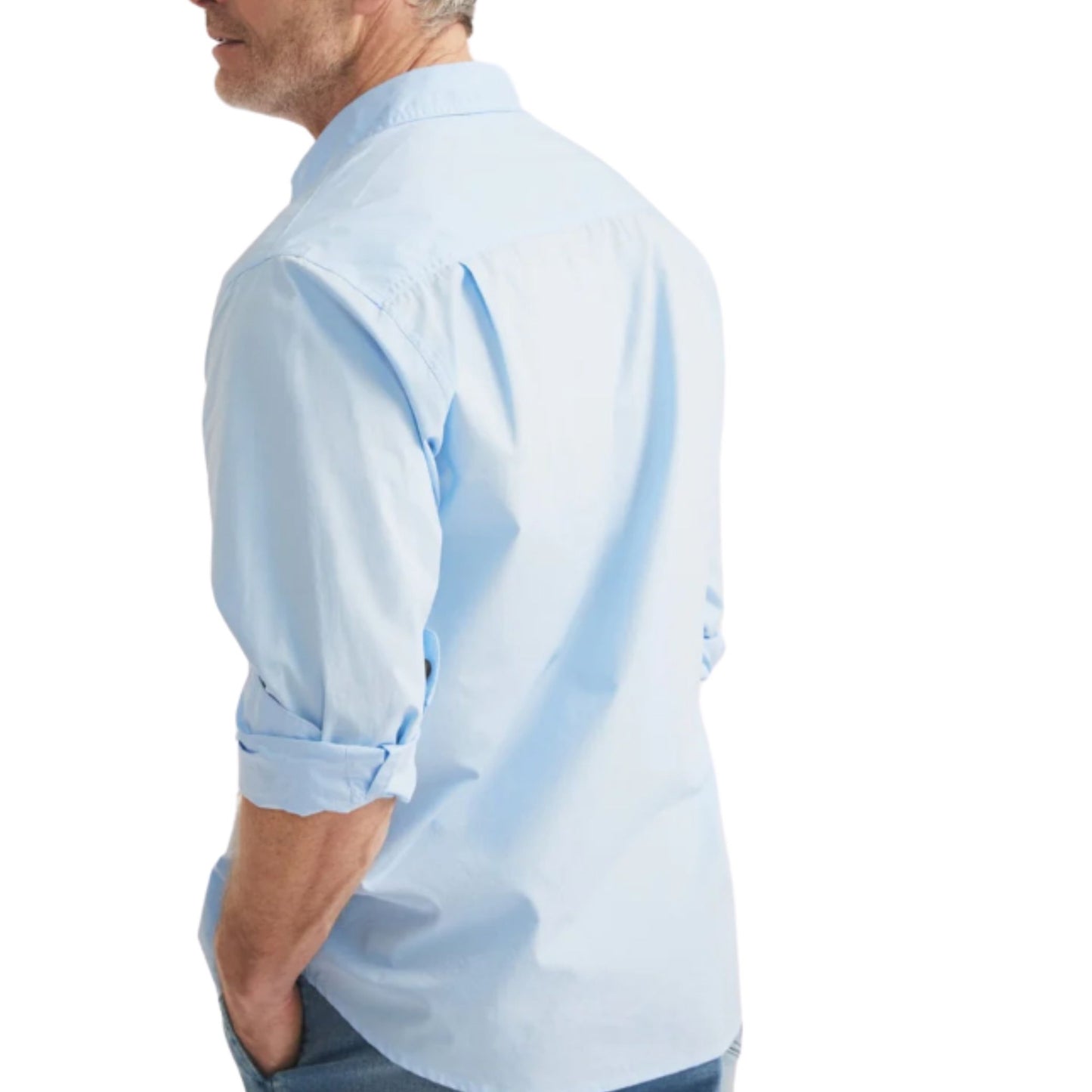 RB Sellars Mens Territory Half Button Long Sleeve Shirt - EQ Saddlery