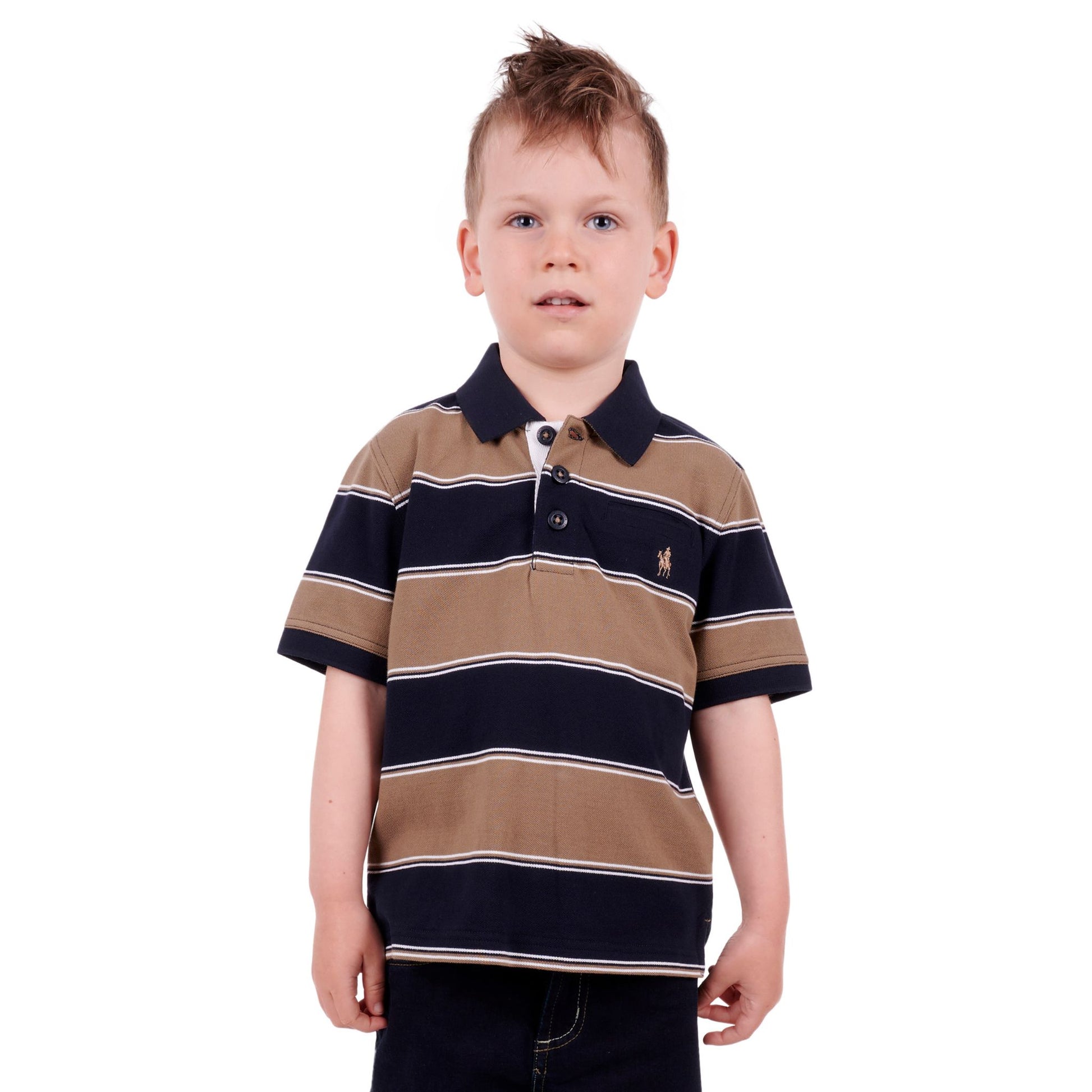 Thomas Cook Boys Anderson 1-Pocket Short Sleeve Polo Shirt - EQ Saddlery