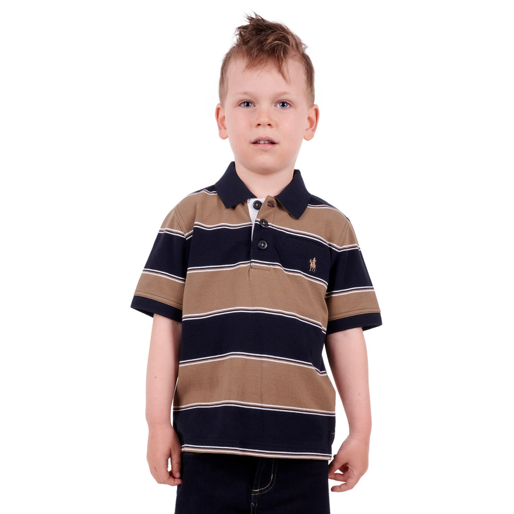 Thomas Cook Boys Anderson 1-Pocket Short Sleeve Polo Shirt