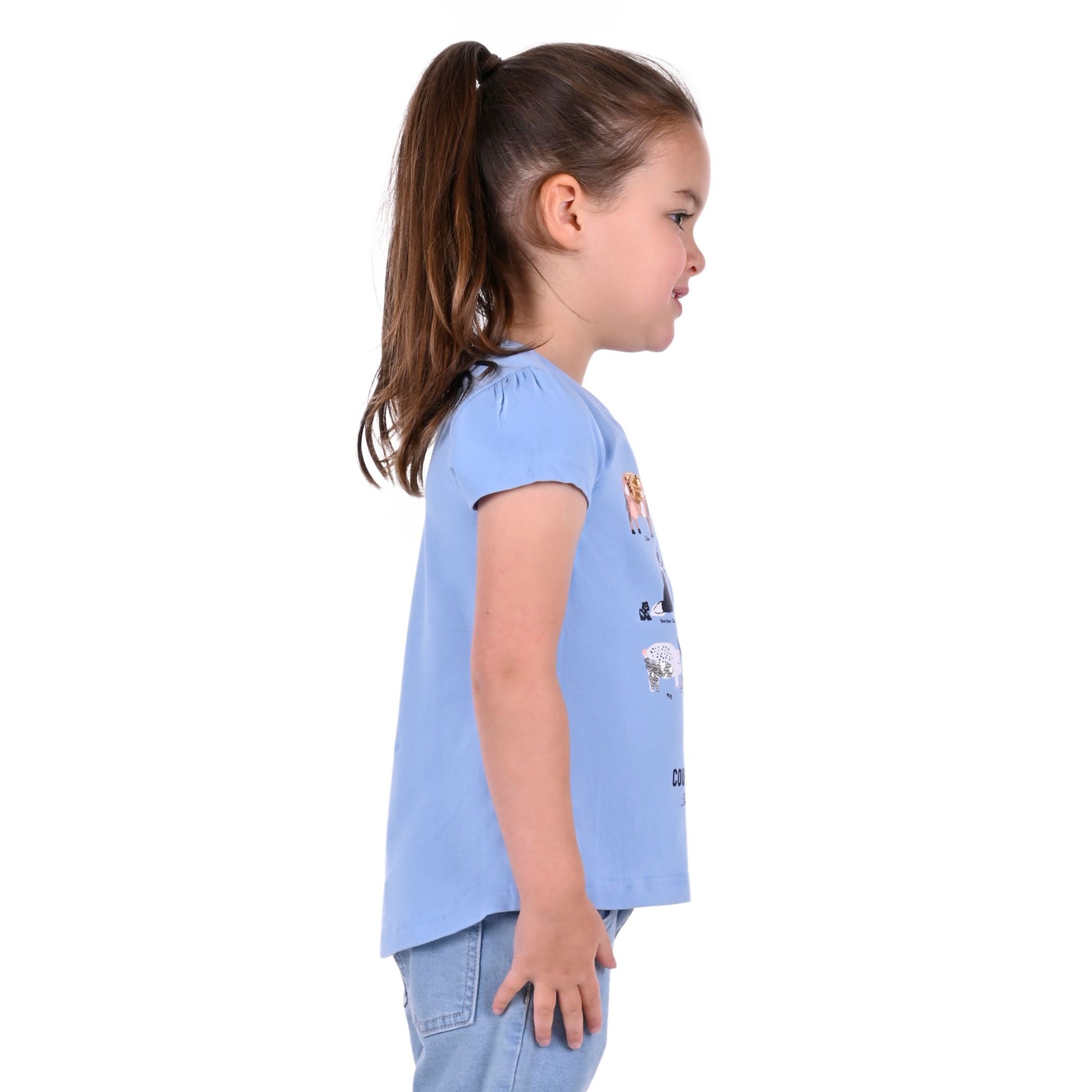 Thomas Cook Girls Charlotte Short Sleeve T-Shirt - EQ Saddlery