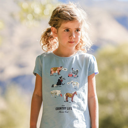 Thomas Cook Girls Charlotte Short Sleeve T-Shirt - EQ Saddlery