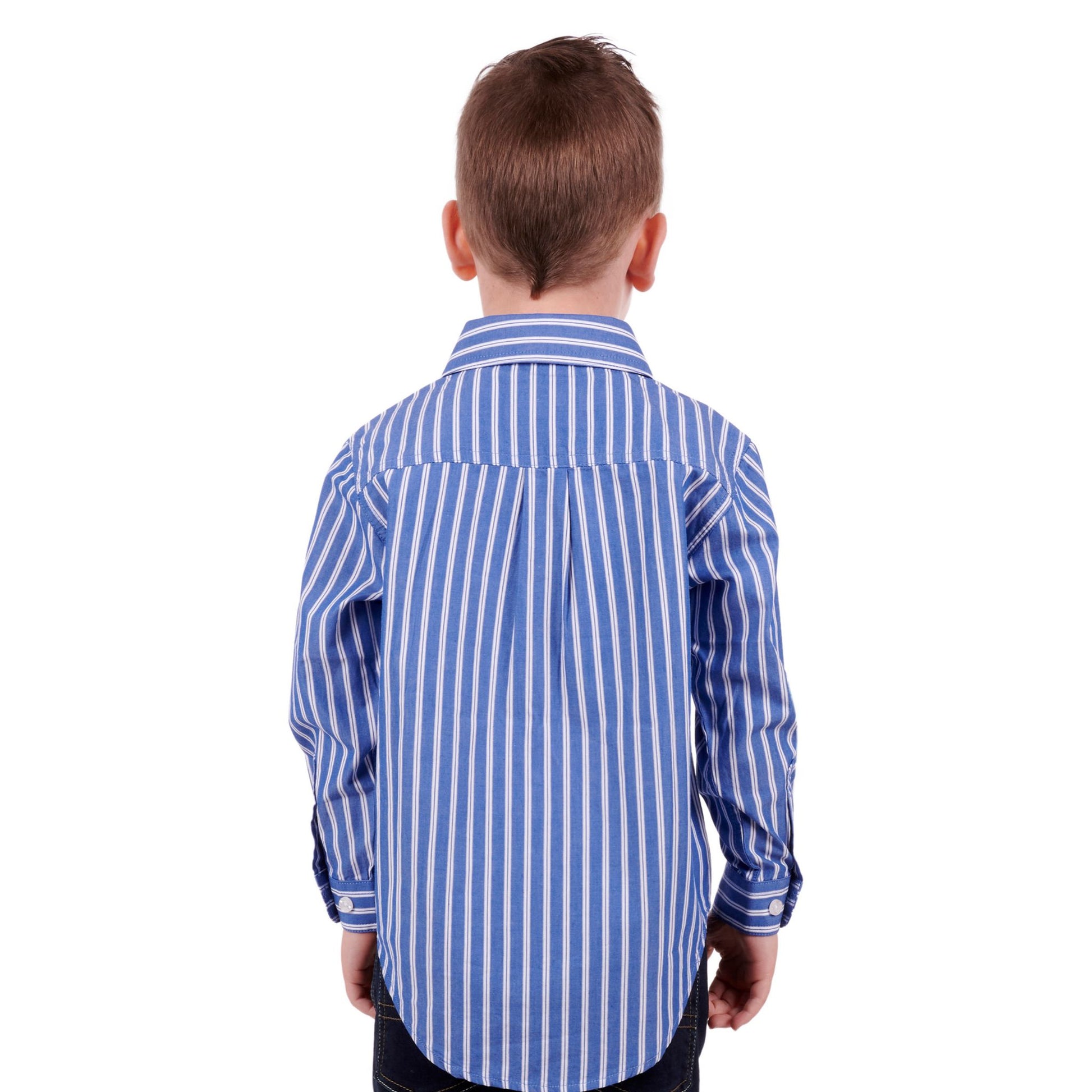 Thomas Cook Kids Charlie Half Placket Long Sleeve Shirt - EQ Saddlery