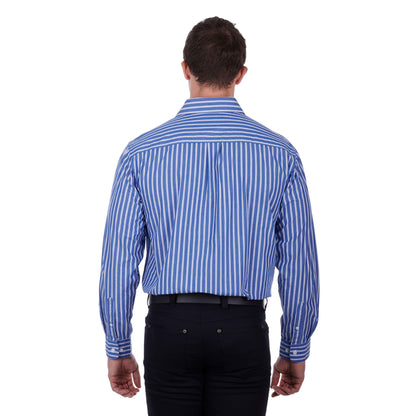 Thomas Cook Men Charlie Half Placket Long Sleeve Shirt - EQ Saddlery
