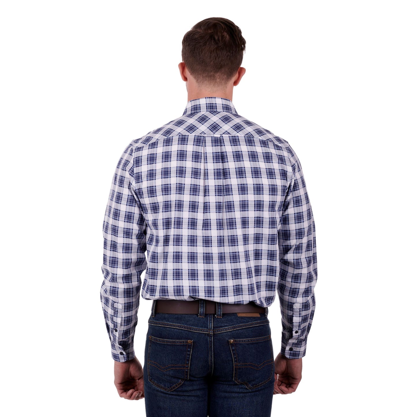 Thomas Cook Mens Lloyd Check 2-Pocket Long Sleeve Shirt