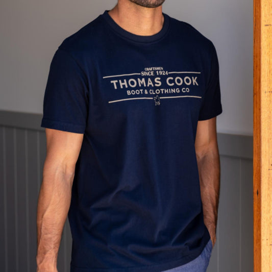 Thomas Cook Mens Tyler Short Sleeve Tee - EQ Saddlery