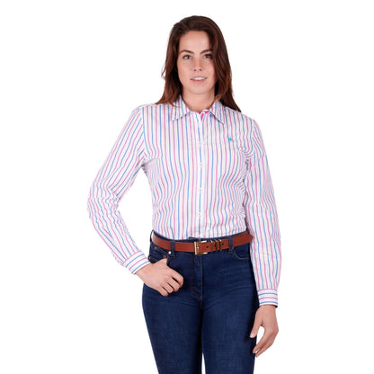 Thomas Cook Womens Perry Stripe Long Sleeve Shirt - EQ Saddlery