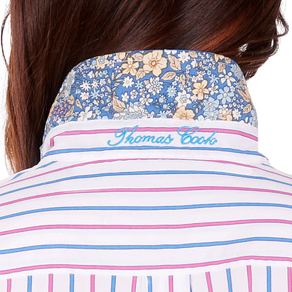 Thomas Cook Womens Perry Stripe Long Sleeve Shirt - EQ Saddlery