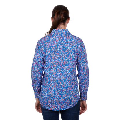Thomas Womens Luisa Half Placket Long Sleeve Shirt - EQ Saddlery