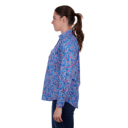 Thomas Womens Luisa Half Placket Long Sleeve Shirt - EQ Saddlery