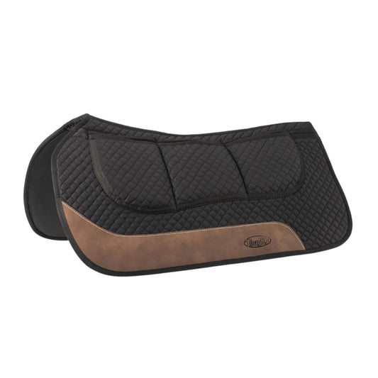 Tough1 Quilted Shim Saddle Pad w Neoprene Bottom