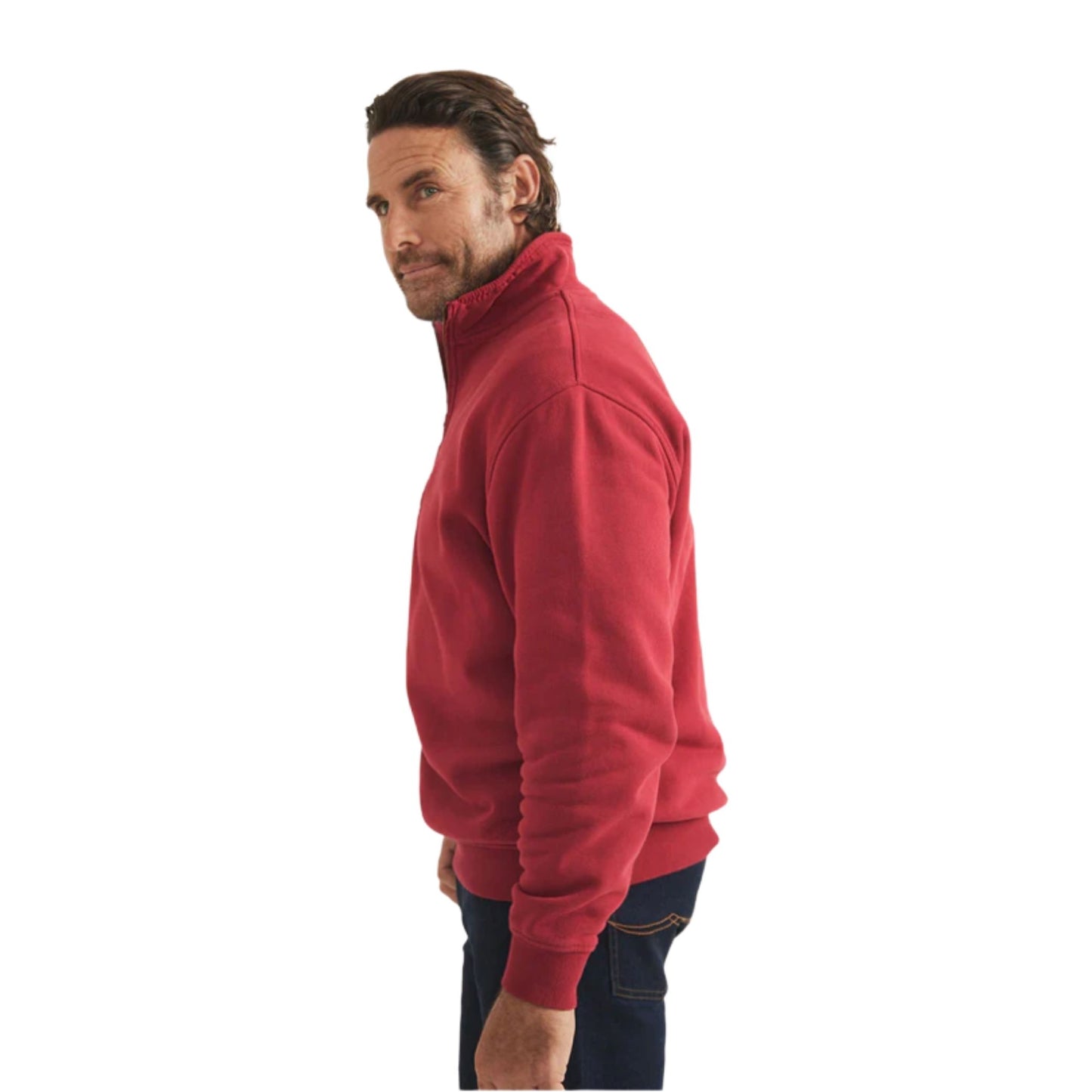 RB Sellers Mens Trentham Half Zip Jumper