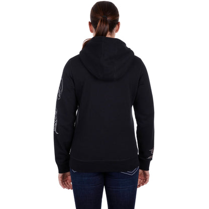 Bullzye Womens Corella Zip Through Hoodie - EQ Saddlery