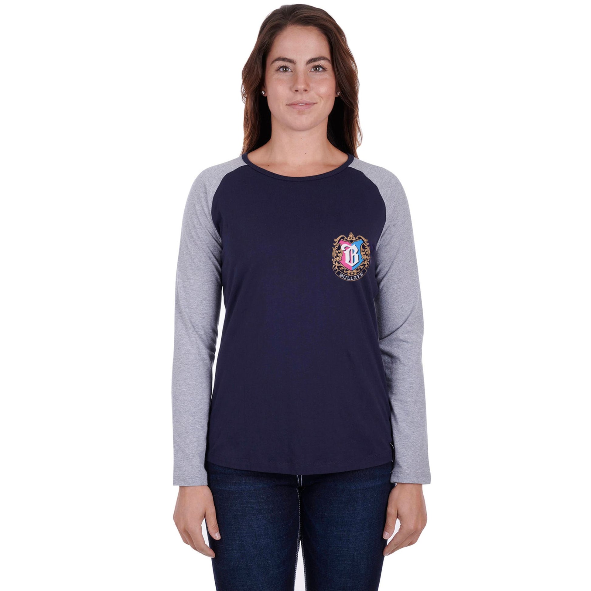 Bullzye Womens Royal Long Sleeve T-Shirt - EQ Saddlery