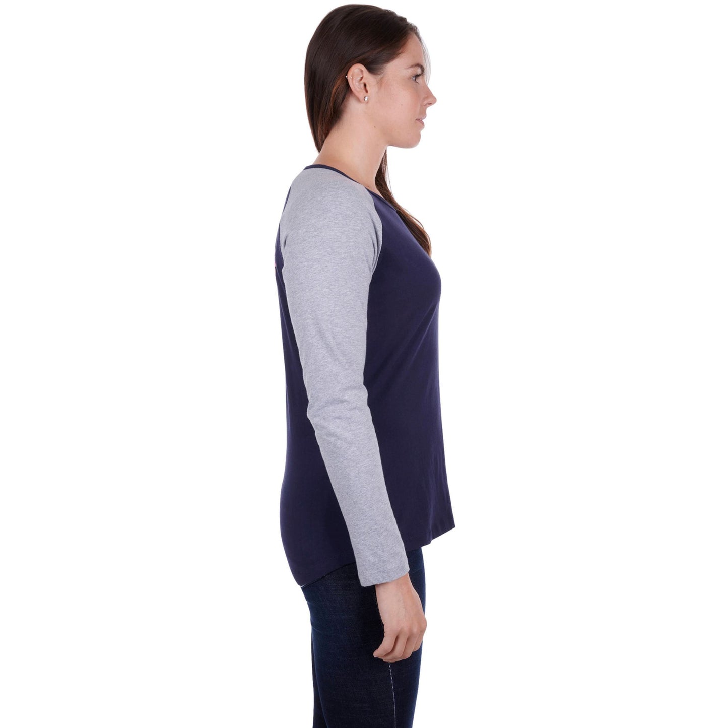 Bullzye Womens Royal Long Sleeve T-Shirt - EQ Saddlery