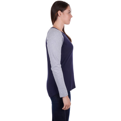 Bullzye Womens Royal Long Sleeve T-Shirt - EQ Saddlery