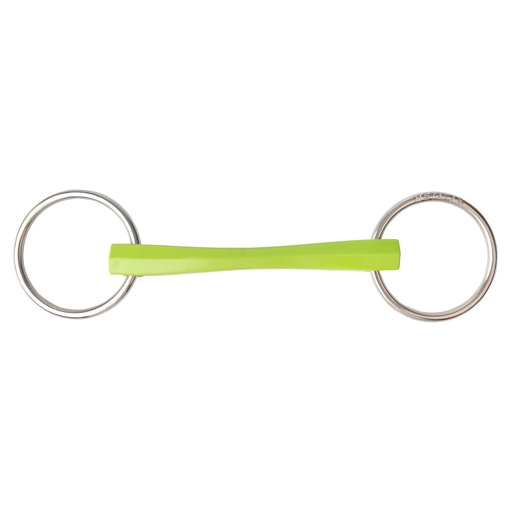Metalab Soft Flexi Snaffle Mullen Bit