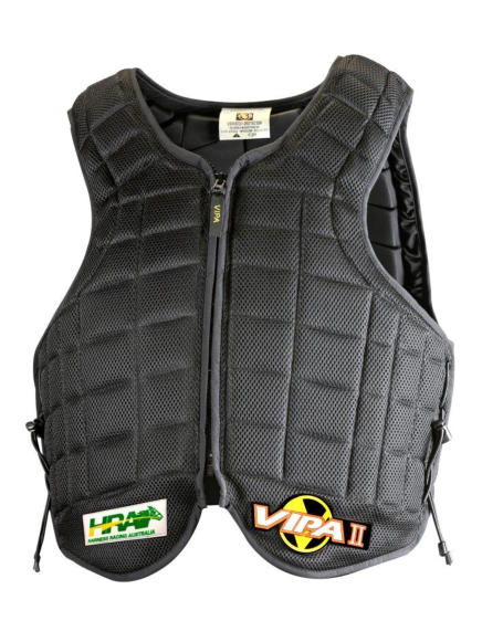VIPA II (Level 2) Body Protector Black - EQ Saddlery
