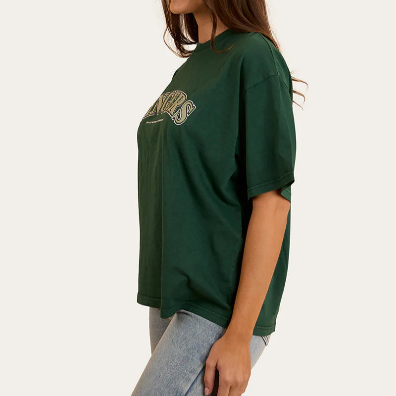 Ringers Western Womens Varsity Oversized T-Shirt - EQ Saddlery