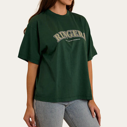 Ringers Western Womens Varsity Oversized T-Shirt - EQ Saddlery